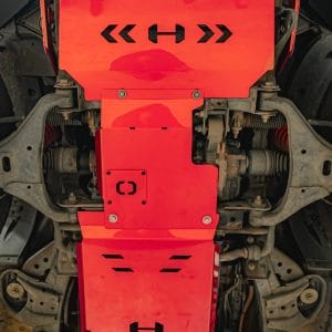 3 Piece under protection plate for Ford Ranger PX2, PX3 (2015 - 2022)