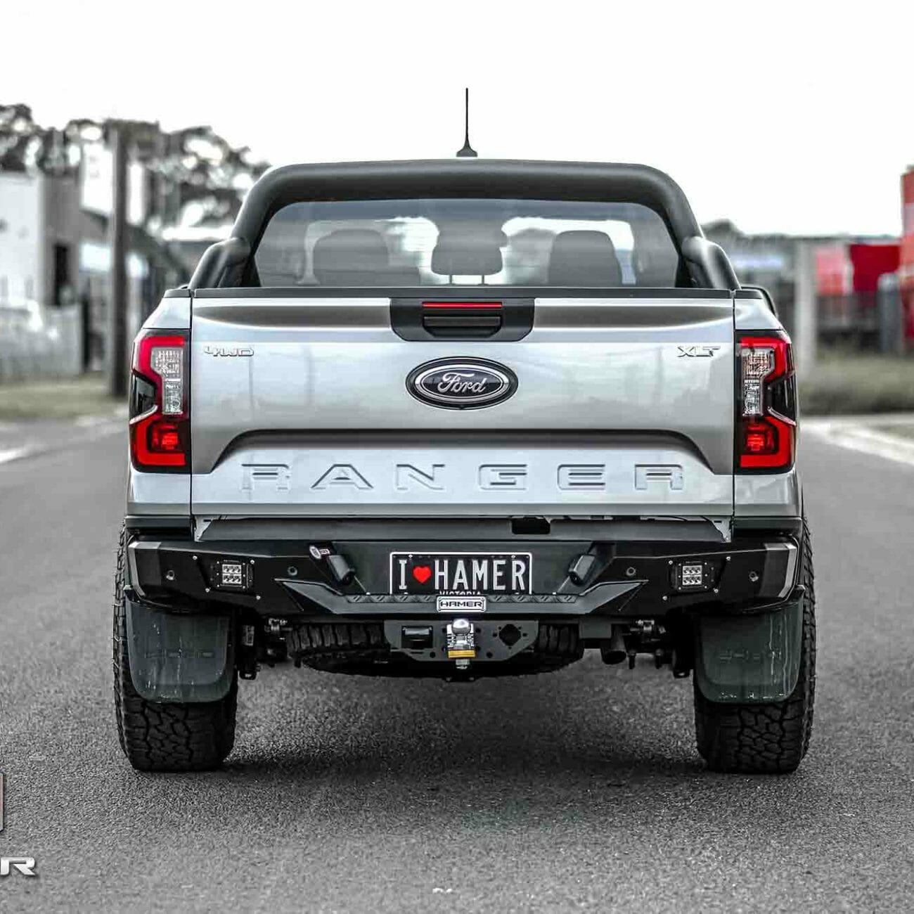 Hamer 4x4 Nova Rear Bar for Ford Ranger (2022-Present)