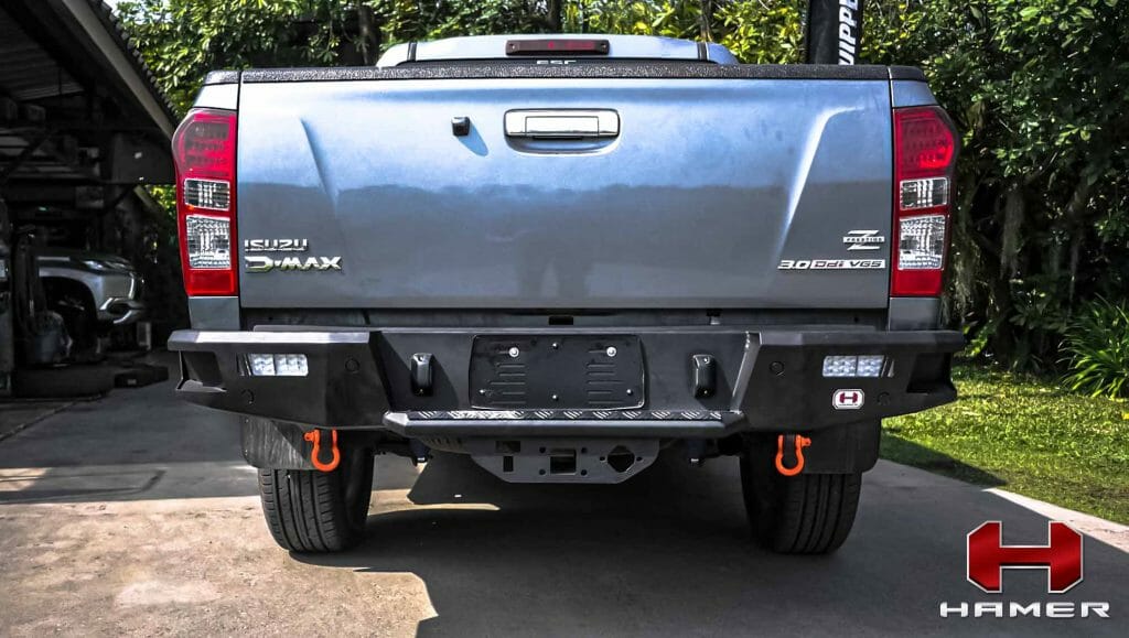 MSeries rear bar for Isuzu DMax ( 2016 2020 ) Hamer 4x4
