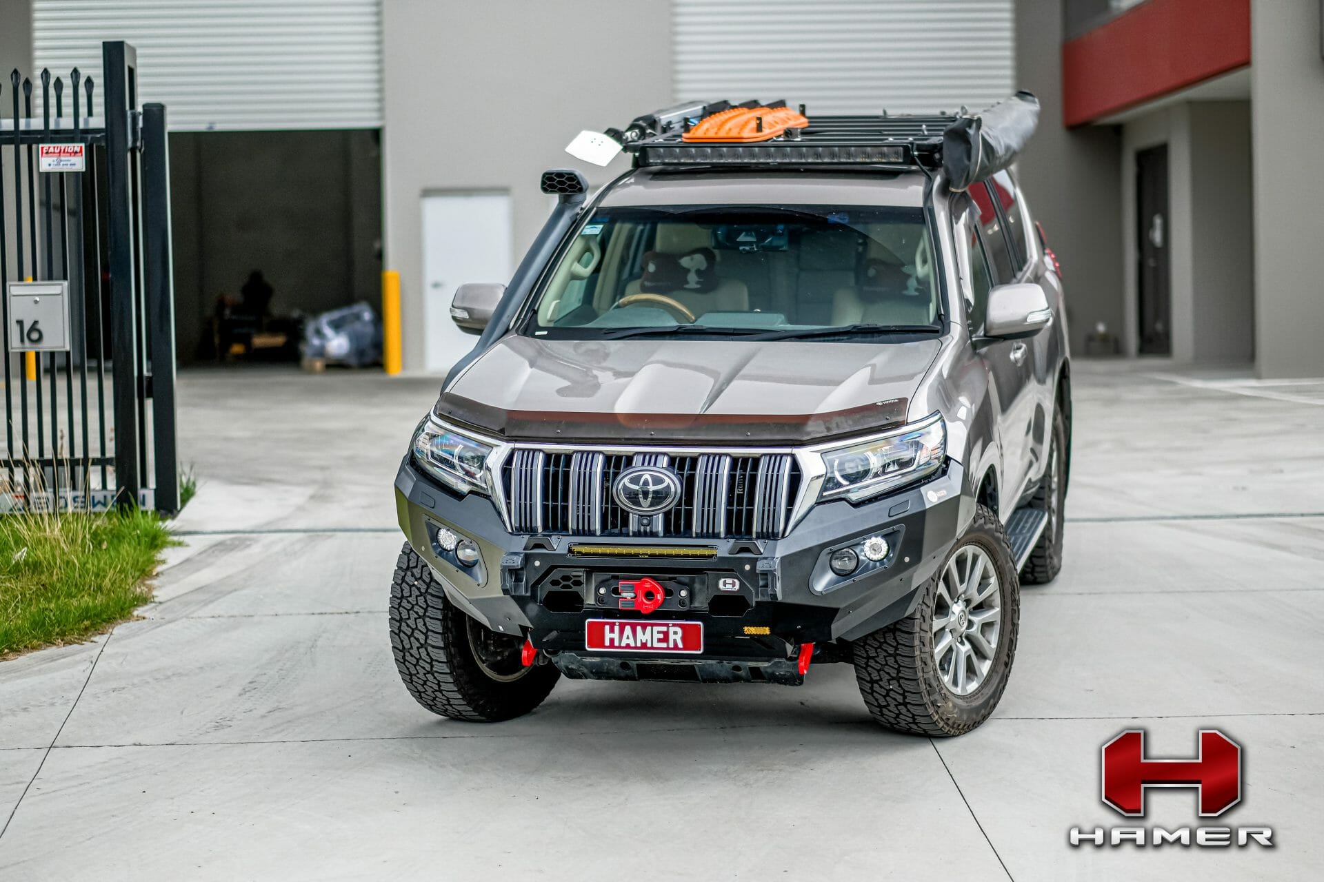 King series bull bar for Toyota Landcruiser Prado 150 Series (2018 - Present) - Image 20