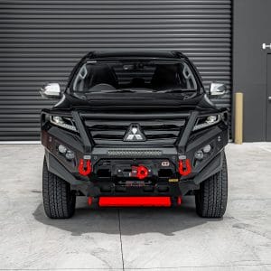 King series Plus bull bar for Mitsubishi Pajero Sport QF ( 2020 - Present ) - Image 3