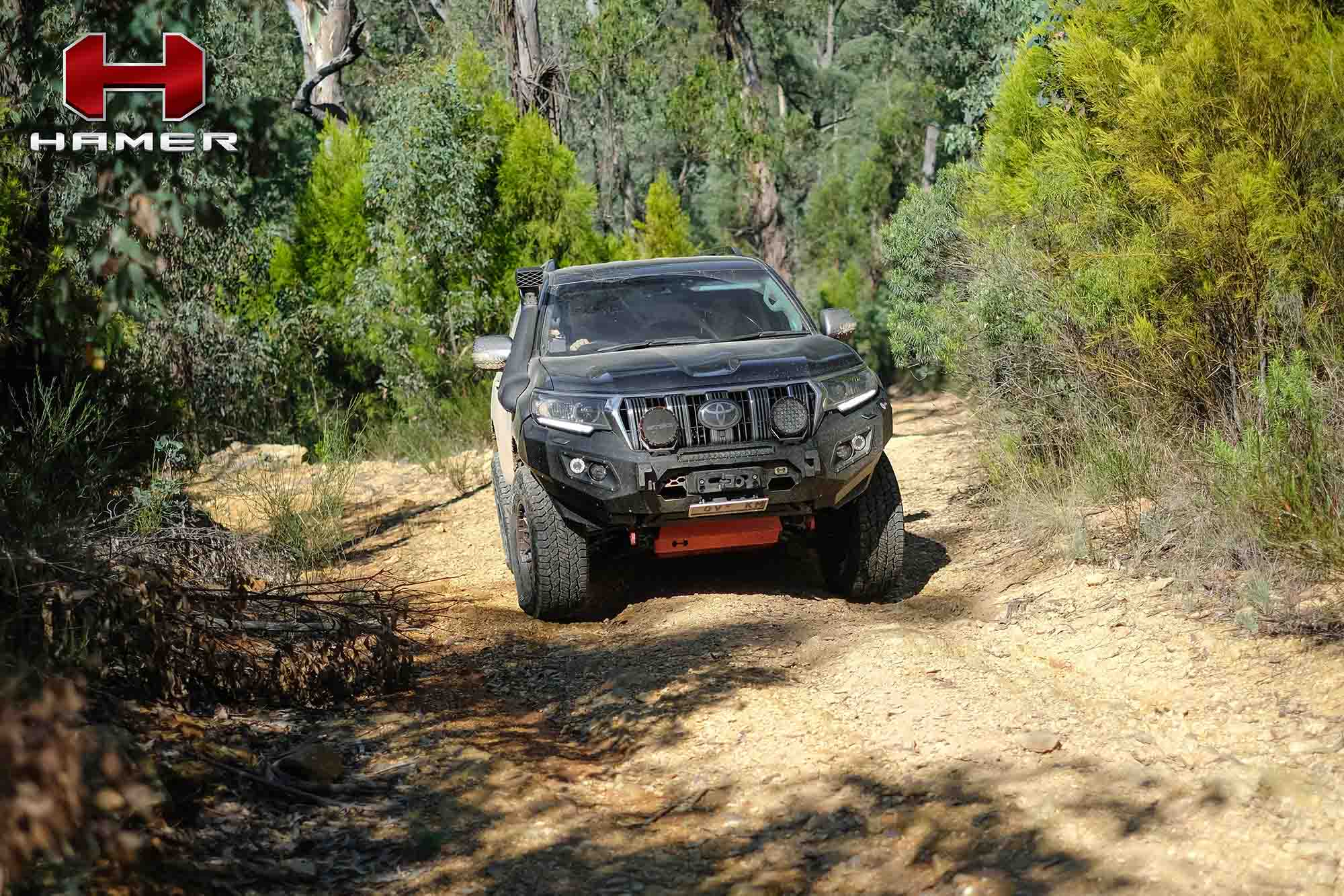 King series bull bar for Toyota Landcruiser Prado 150 Series (2018 - Present) - Image 12