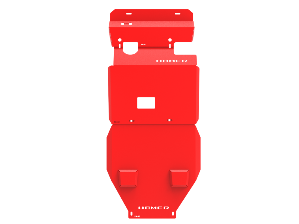 3 Piece under protection plate for Toyota Landcruiser Prado 150 Series (2009 - 2013)
