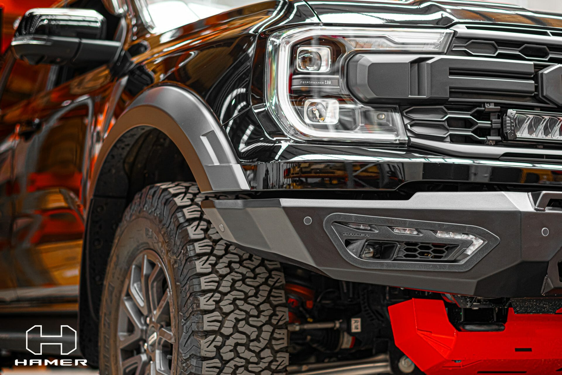 Atlas series bull bar for Ford Ranger Raptor (2022 - Present) - Image 23