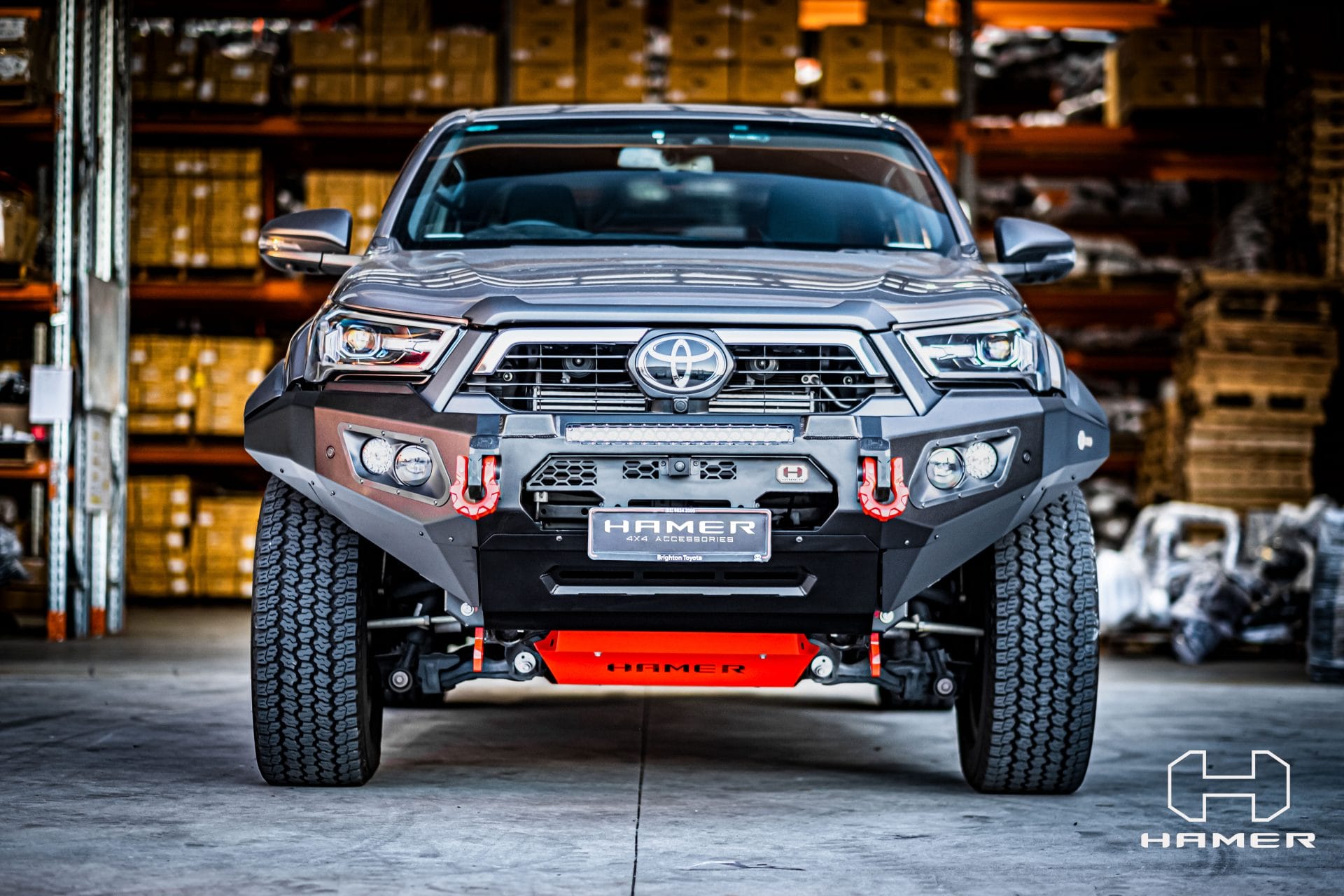 King series bull bar for Toyota Hilux Rogue (2022 - Present) - Image 13