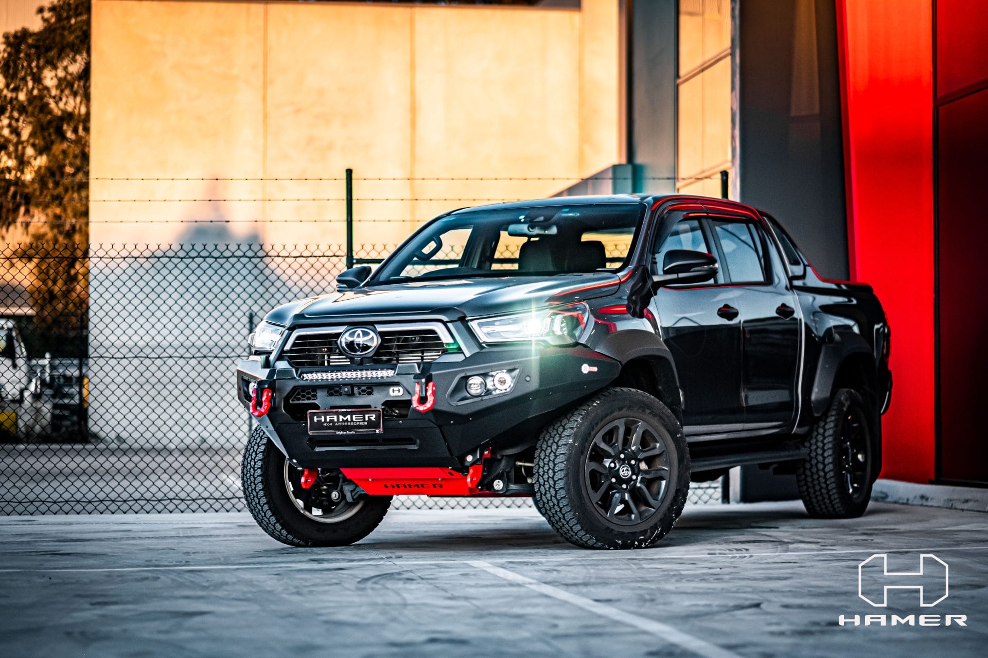 King series bull bar for Toyota Hilux Rogue (2022 - Present) - Image 12