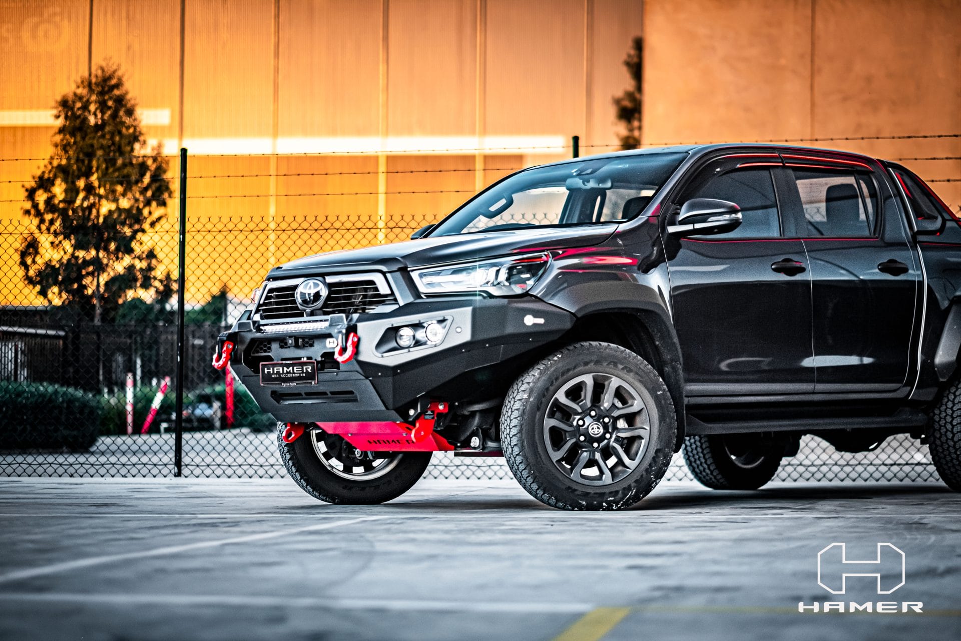 King series bull bar for Toyota Hilux Rogue (2022 - Present) - Image 15