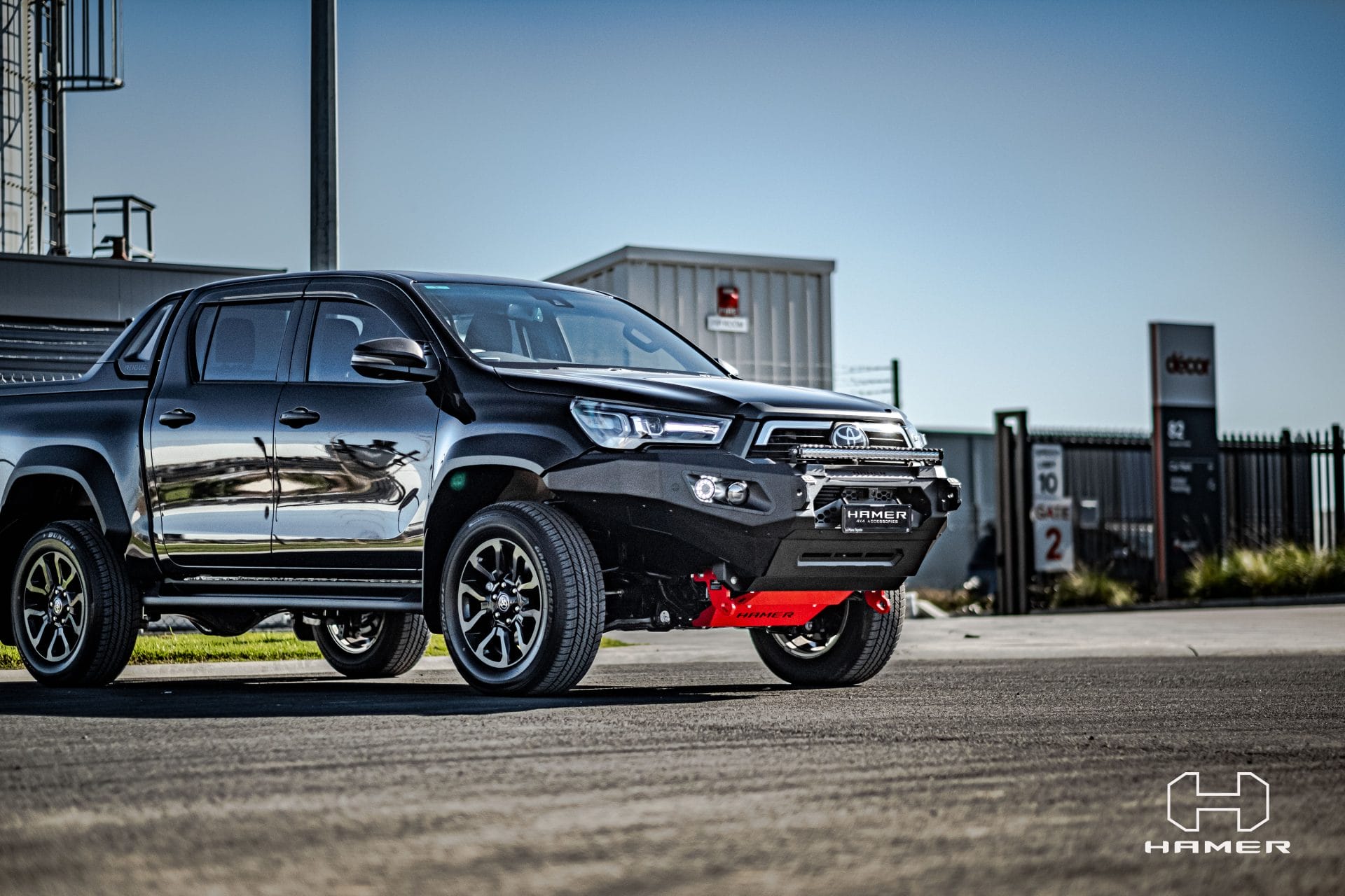 King series bull bar for Toyota Hilux Rogue (2022 - Present) - Image 16