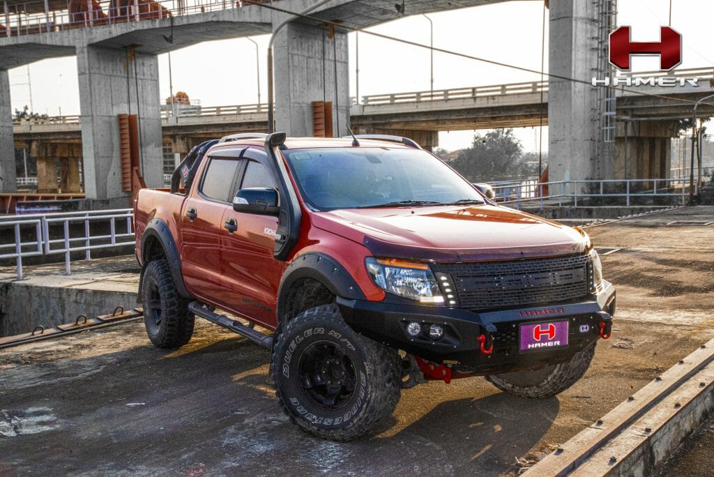 The Ultimate Guide to Bull Bars for the Ford Ranger PX1 Hamer 4x4