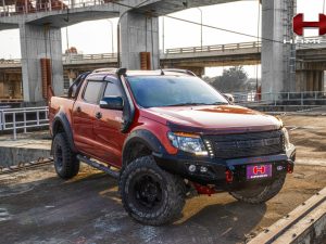 Ford Ranger PX1 2012-2015 equipped with a King Series Bull Bar