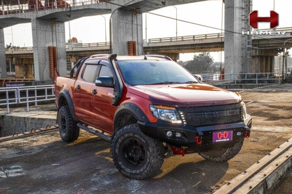 Ford Ranger PX1 2012-2015 equipped with a King Series Bull Bar