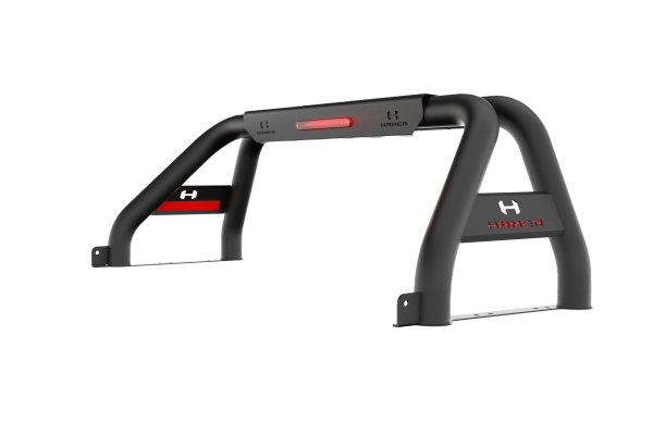 Back Right Corner Angle Sports Bar - Hamer 4x4