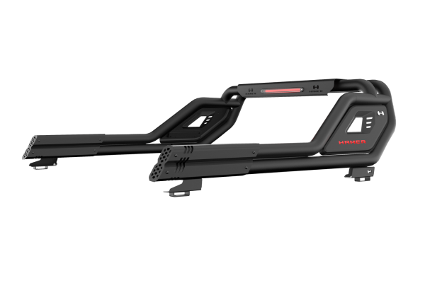 Sleek Back Right Corner Sports Bar - Hamer 4x4
