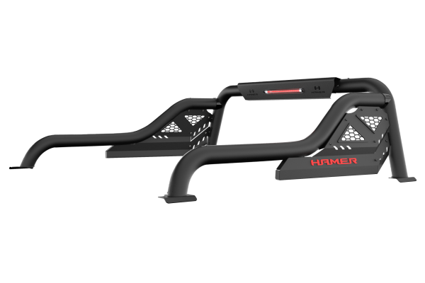 Hamer Titanium Series Sports Bar - Back Right Corner Angle View