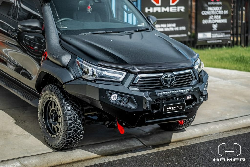 King series bull bar for Toyota Hilux Rogue (2022 Present) Hamer 4x4
