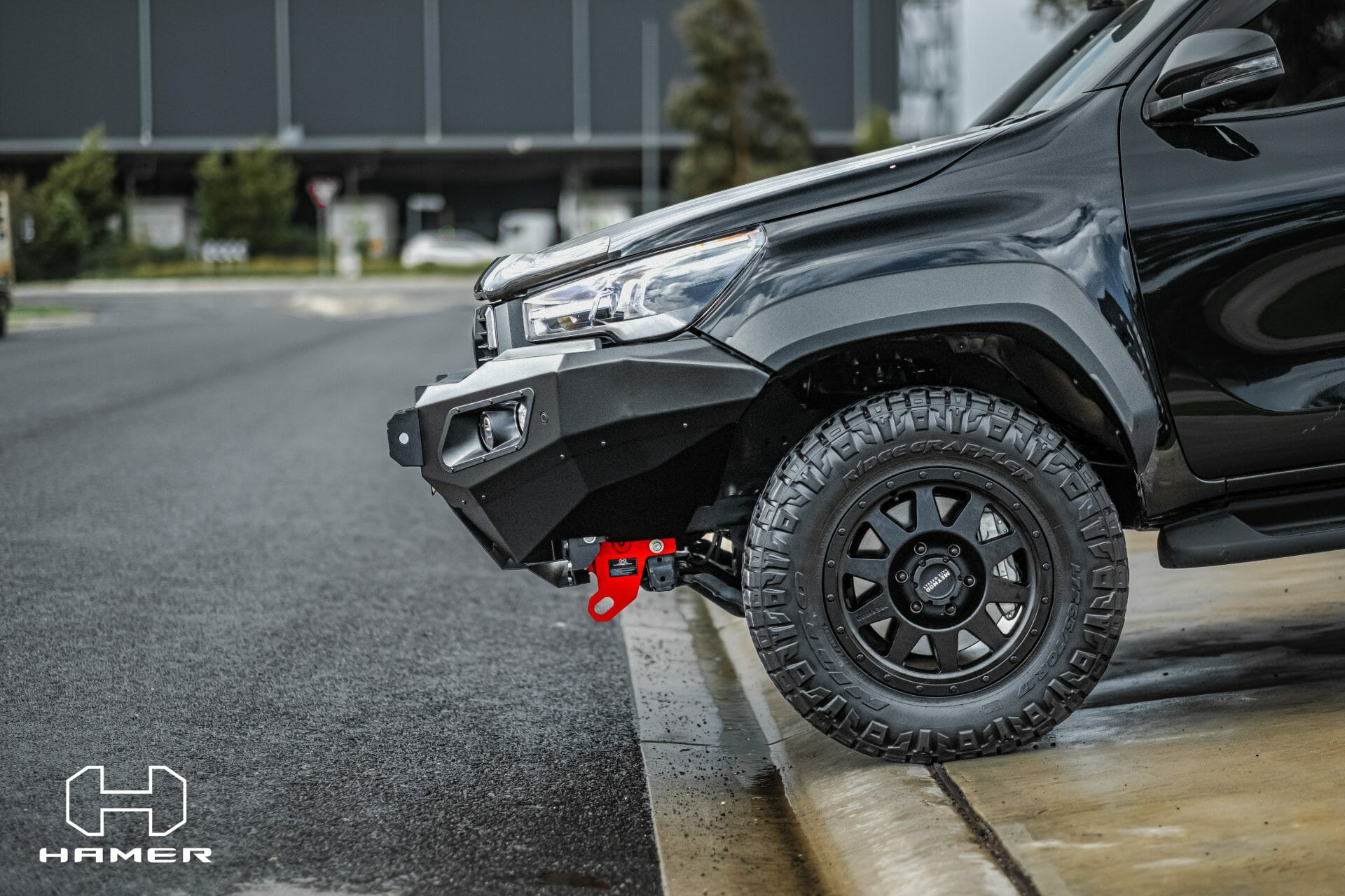 King series bull bar for Toyota Hilux Rogue (2022 - Present) - Image 8