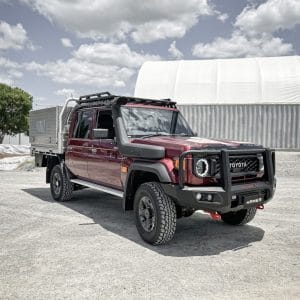 King series Plus bull bar for Toyota Landcruiser 70 series ( 2023 - Present )