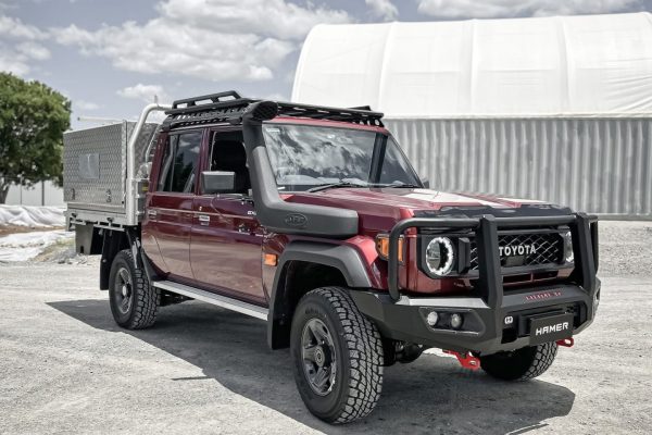 King series Plus bull bar for Toyota Landcruiser 70 series ( 2023 - Present )