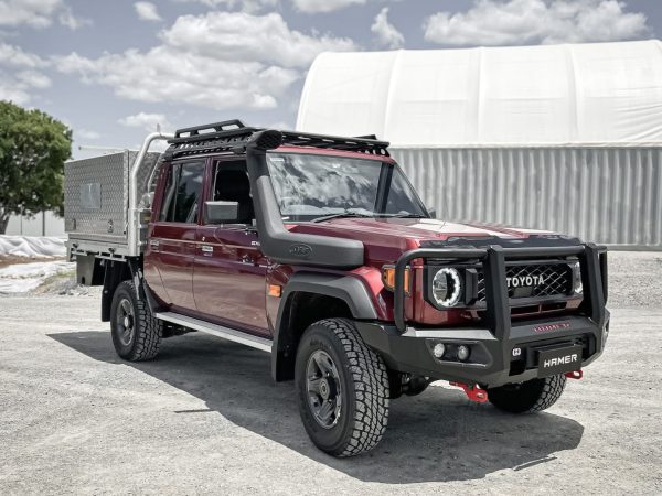 King series Plus bull bar for Toyota Landcruiser 70 series ( 2023 - Present )