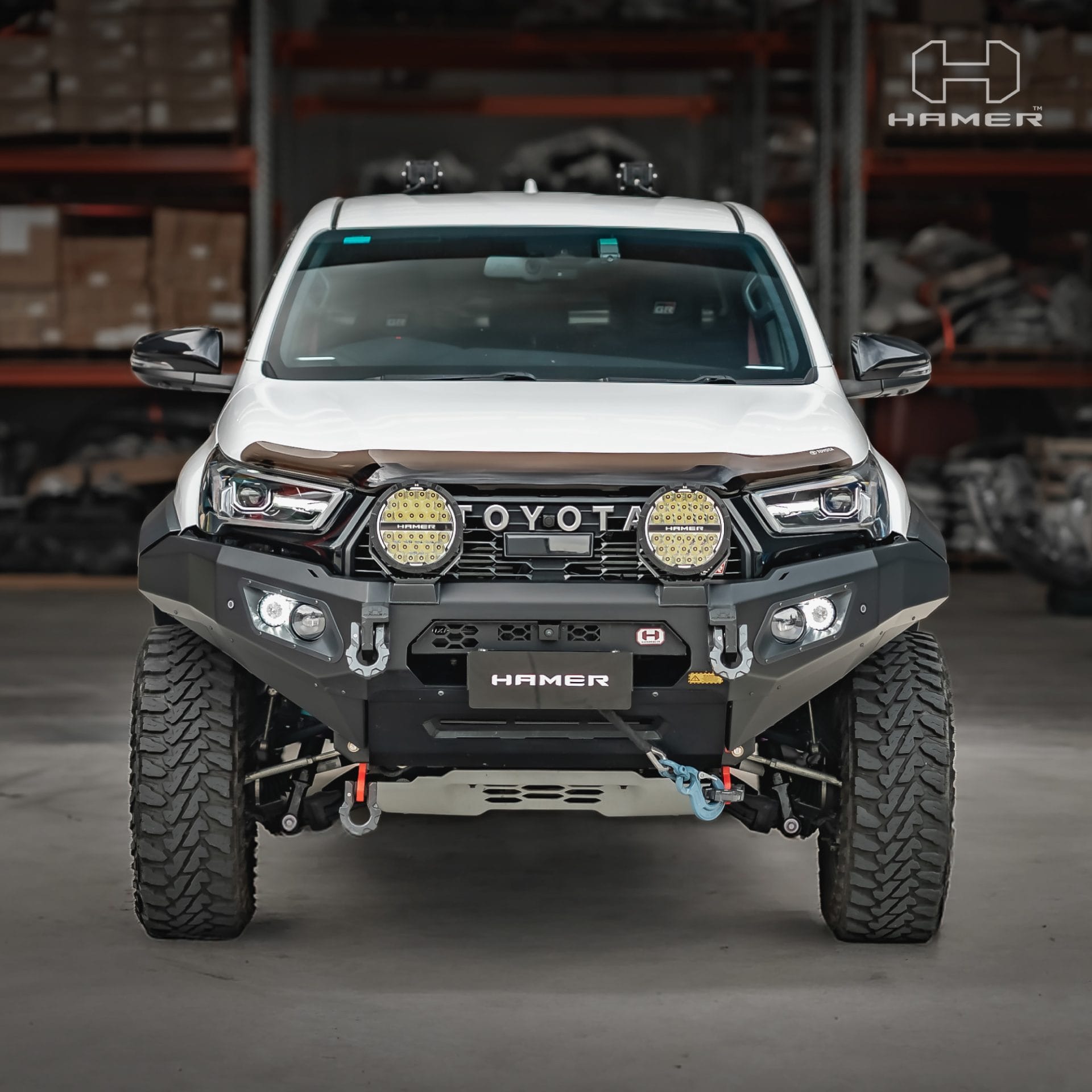 King series bull bar for Toyota Hilux GR (2023 - Present) - Image 23