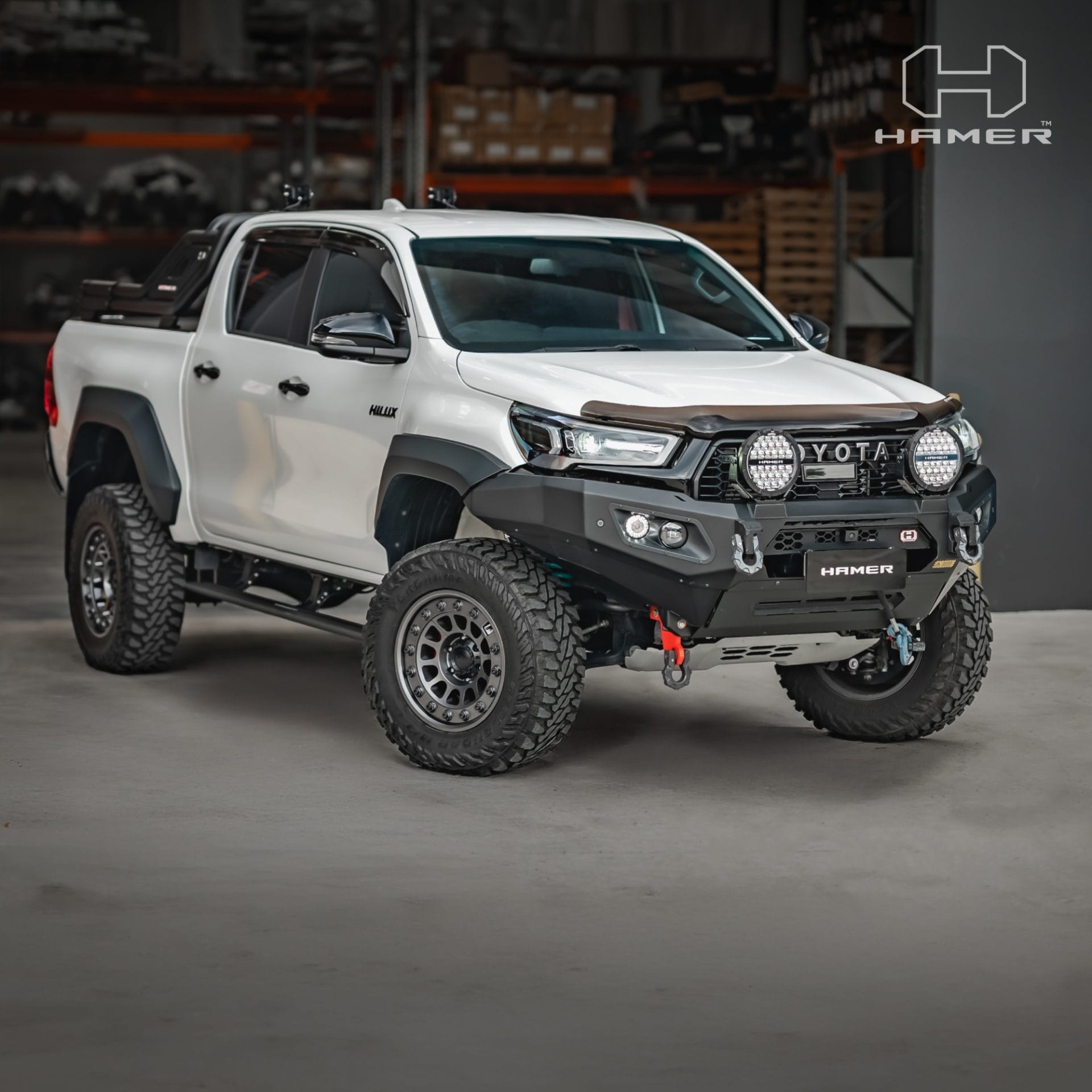 King series bull bar for Toyota Hilux GR (2023 - Present) - Image 22