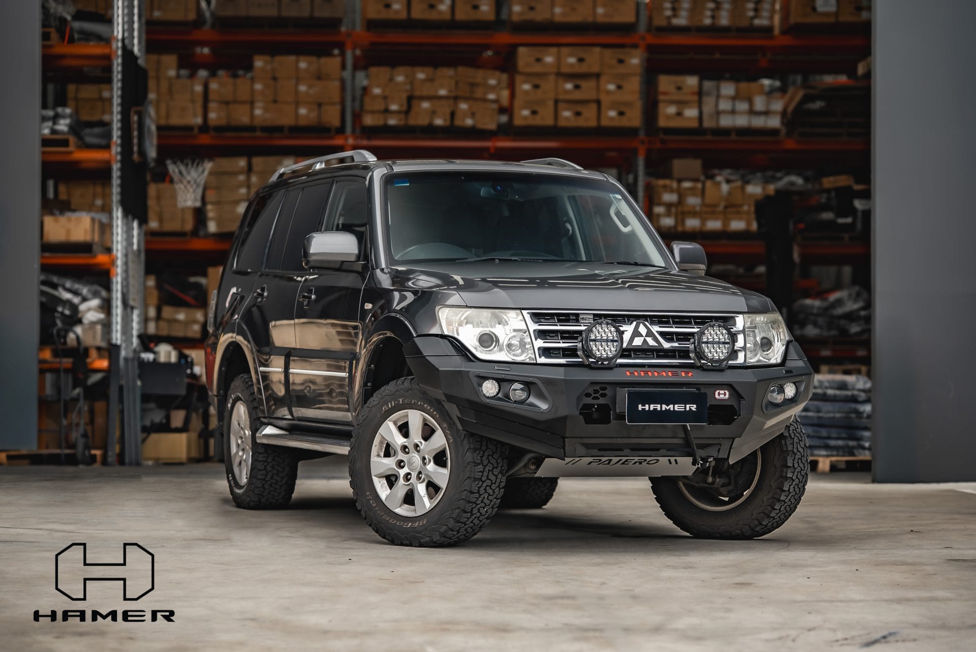 King series bull bar for Mitsubishi Pajero (2006 - 2021)