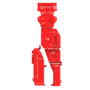 3 Piece Rear under protection plate for Toyota Prado 250 (2024 - Present)