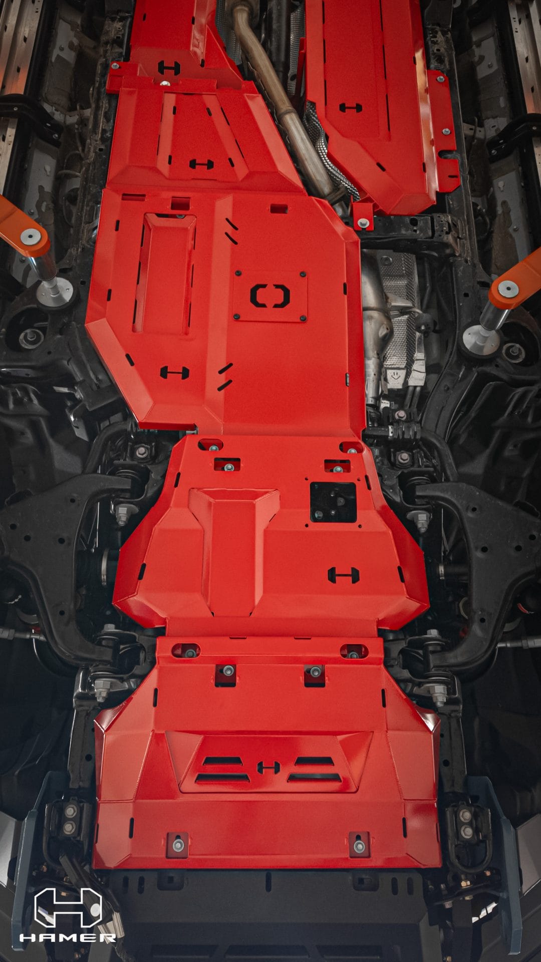 3 Piece Rear under protection plate for Toyota Prado 250 (2024 - Present) - Image 4