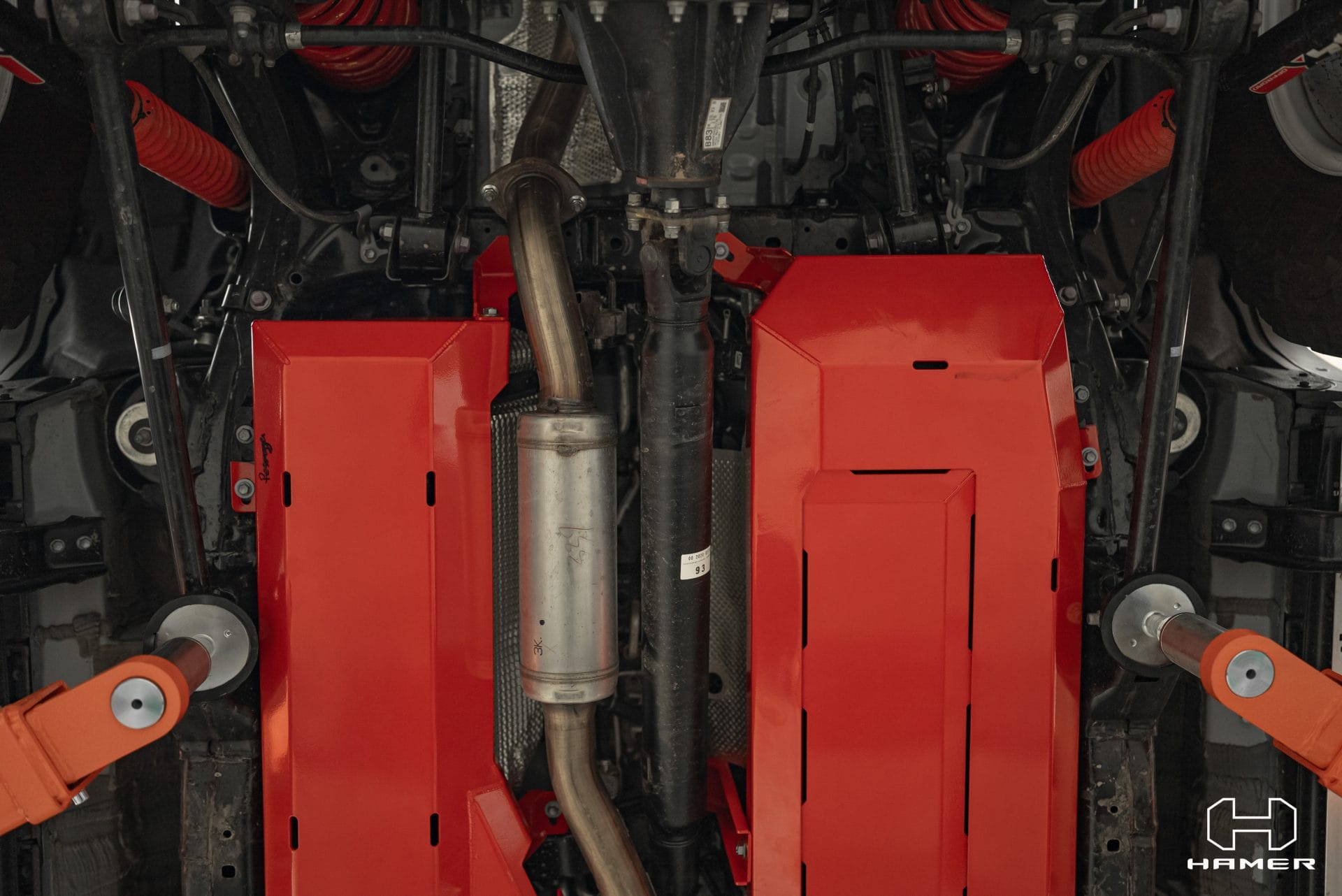 3 Piece Rear under protection plate for Toyota Prado 250 (2024 - Present) - Image 2