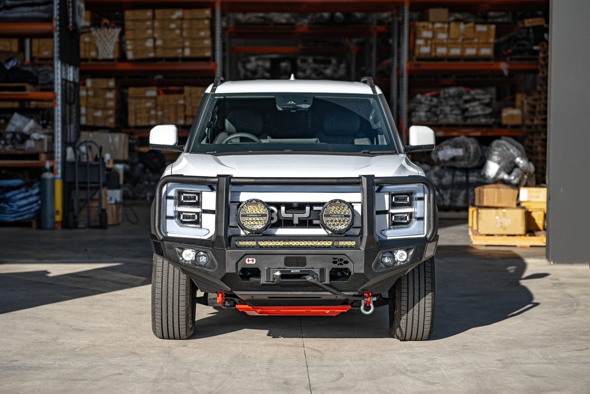 King series Plus bull bar for BYD Shark 6 (2024 - Present) - Image 4