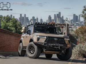 Sierra series bull bar for Lexus GX550 (2024 - Present)