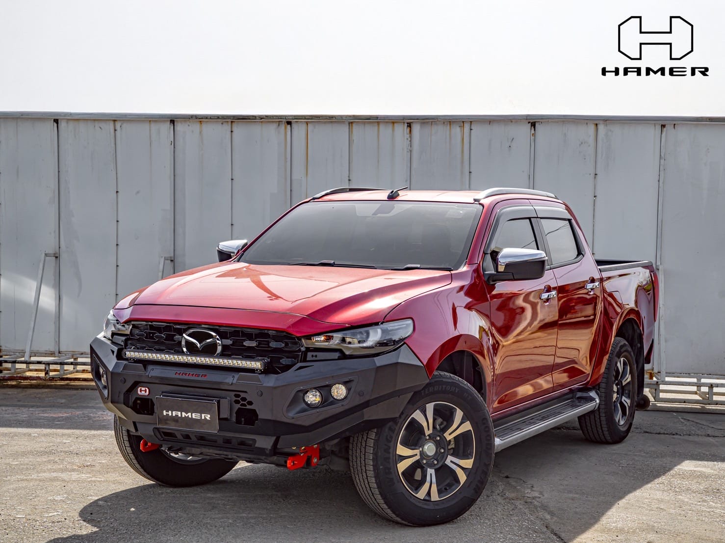 King series bull bar for Mazda BT-50 (2025 - Present) - Image 5