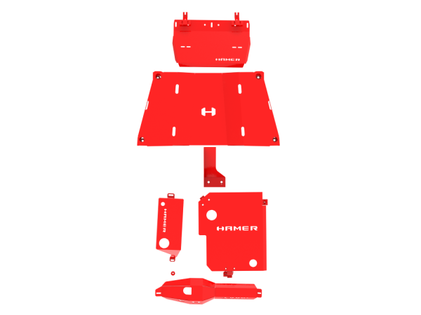 5 Piece under protection plate for Suzuki Jimny XL JB74W  (2023 - Present)