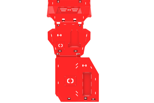 3 Piece Front under protection plate for Toyota Prado 250 (2024 - Present)
