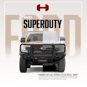 Atlas series plus bull bar for Ford Ranger Superduty (2025 - Present)