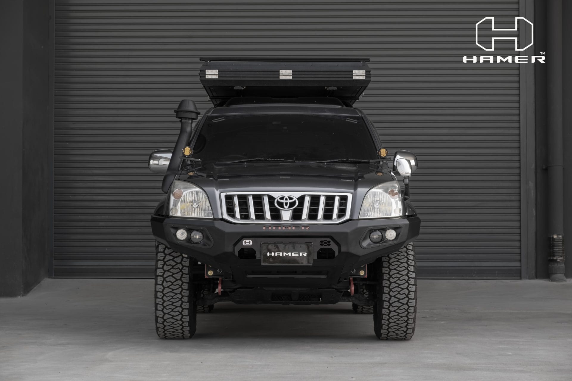 King series bull bar for Toyota Landcruiser Prado 120 Series (2003 - 2009) - Image 5