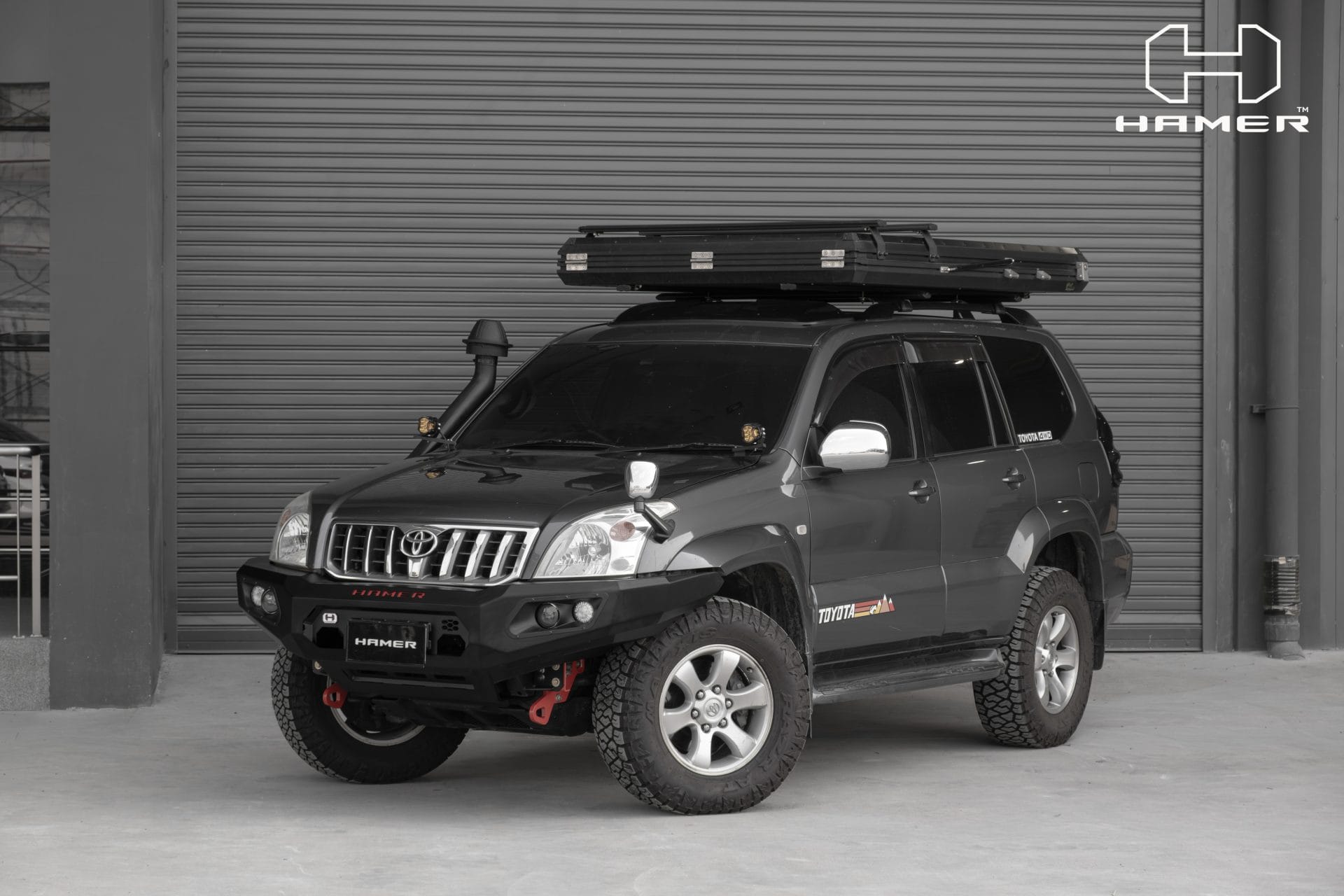 King series bull bar for Toyota Landcruiser Prado 120 Series (2003 - 2009)