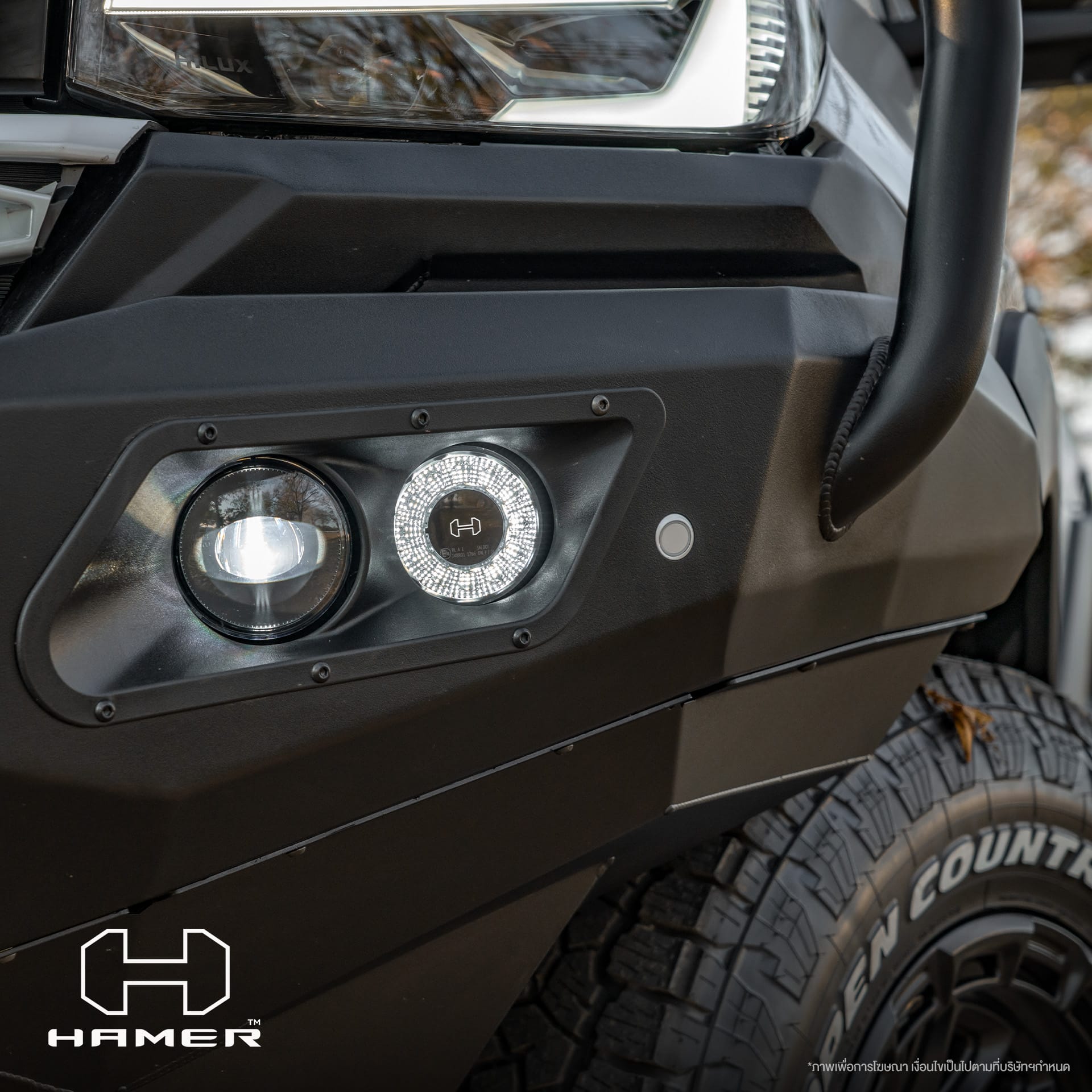 King series Plus bull bar for Toyota Hilux (2026 - Present) - Image 2