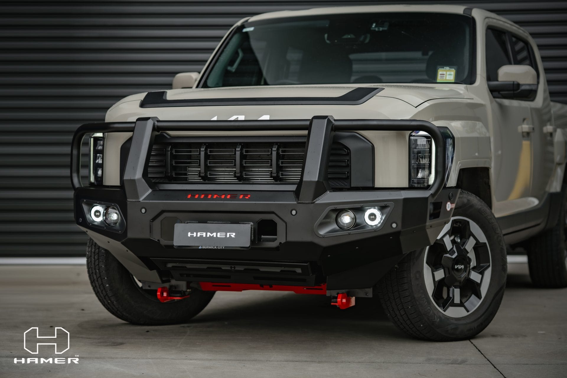 King series Plus bull bar for Kia Tasman (2025 - Present)