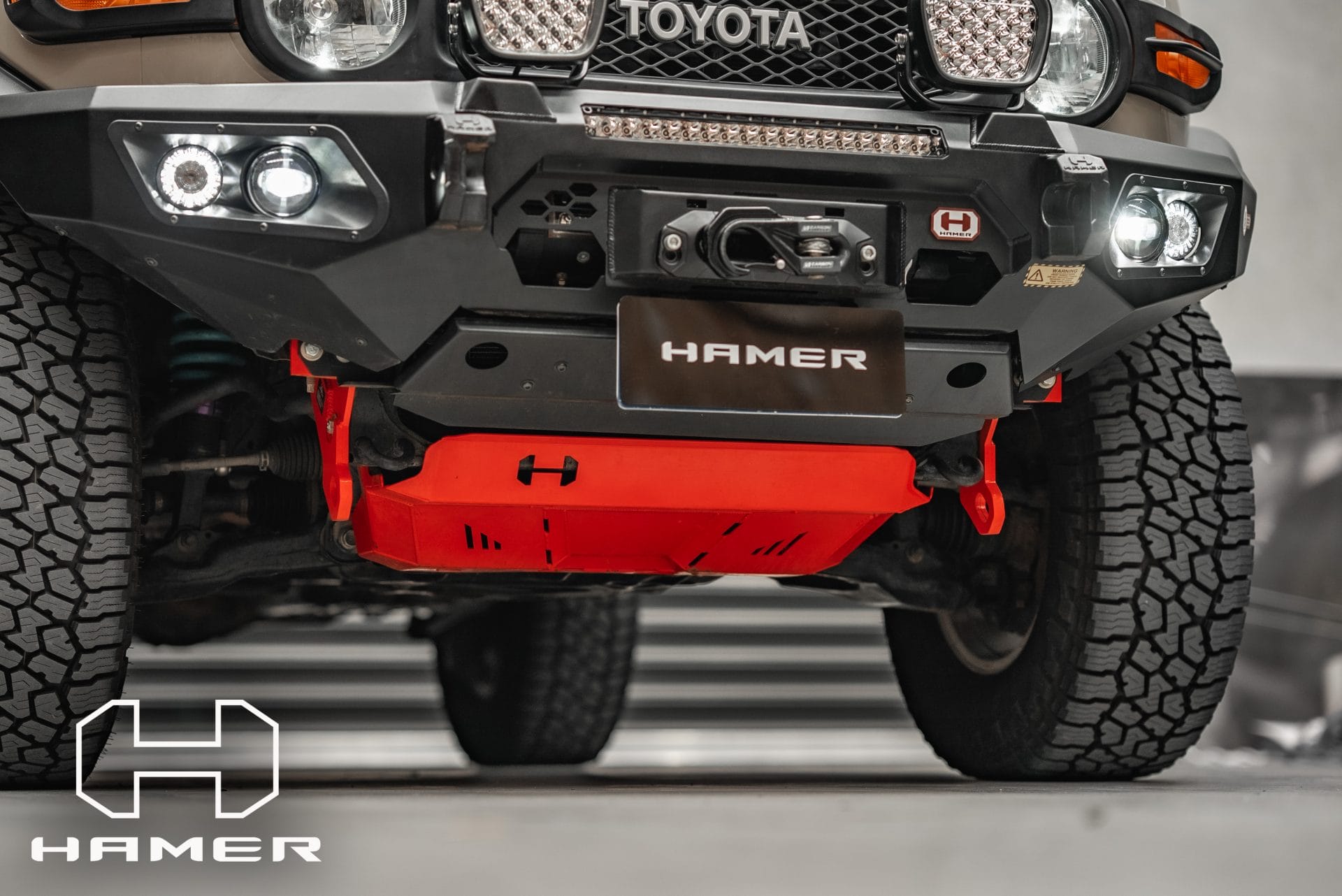 Bash plate for Toyota FJ Cruiser (2011 - 2016)