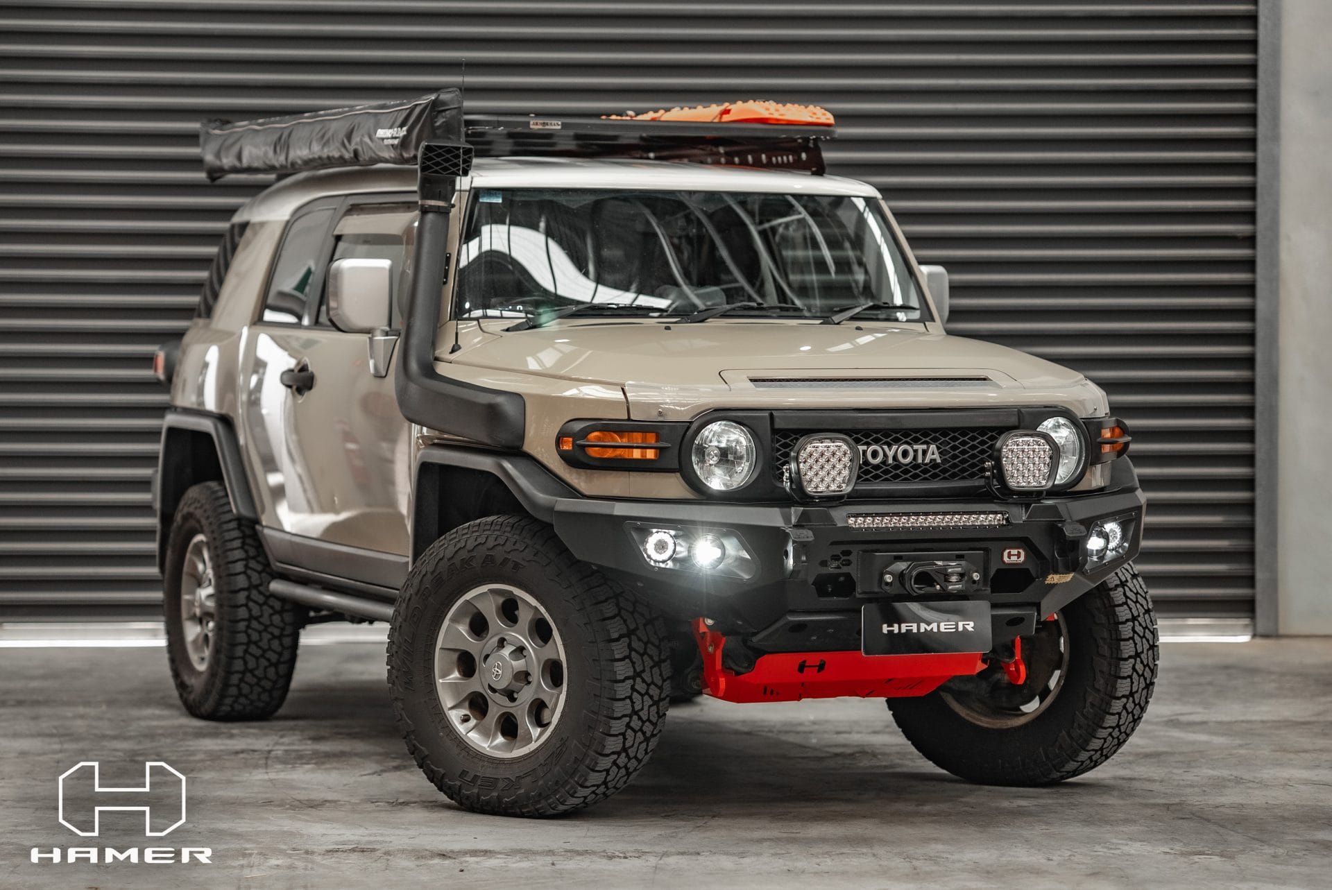 King series bull bar for Toyota FJ Cruiser (2011 - 2016)