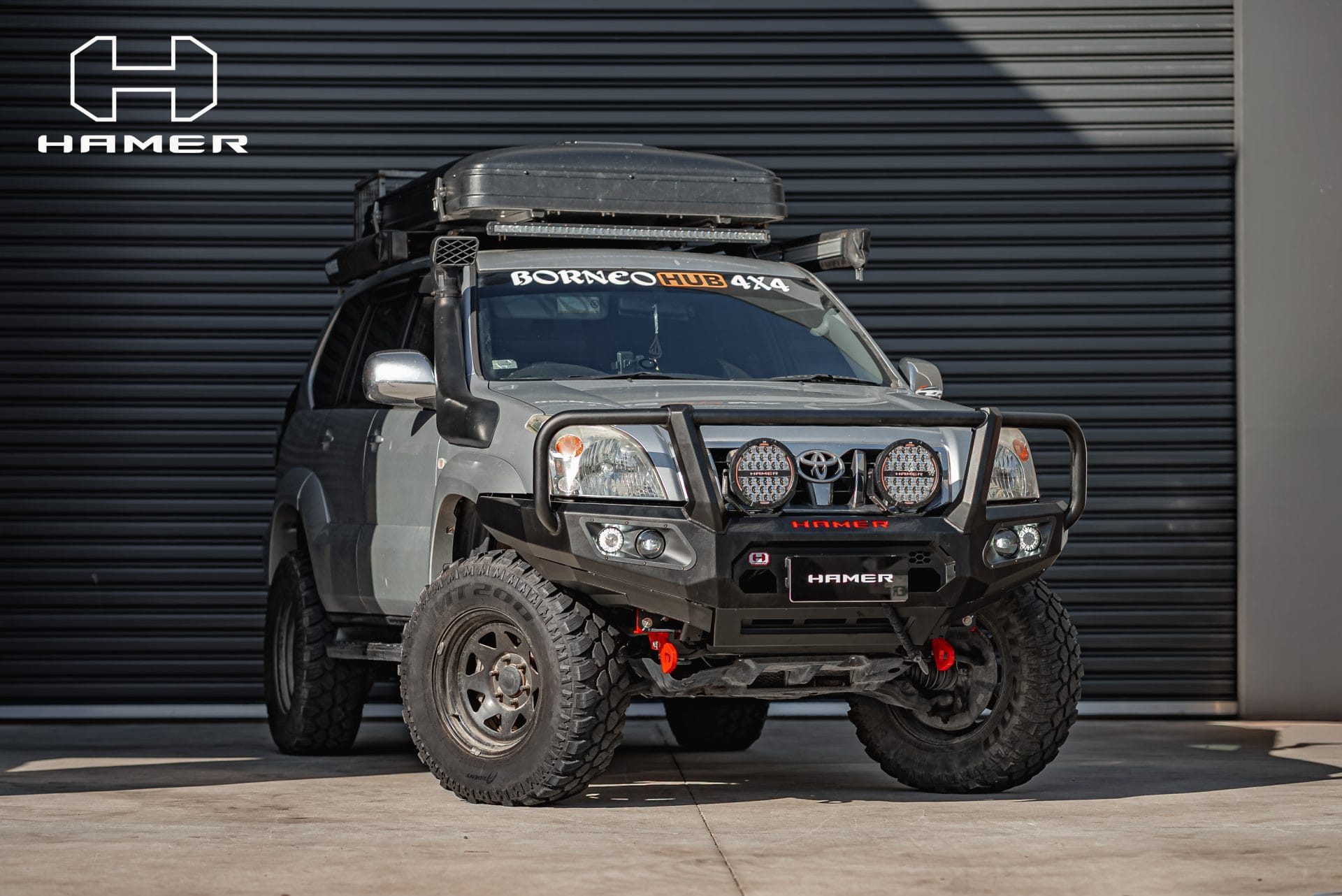 King series plus bull bar for Toyota Landcruiser Prado 120 Series (2003 - 2009) - Image 7