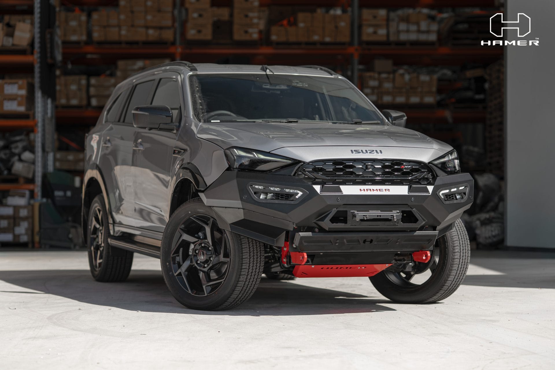 Atlas series bull bar for Isuzu MU-X (2025 - Present) - Image 4