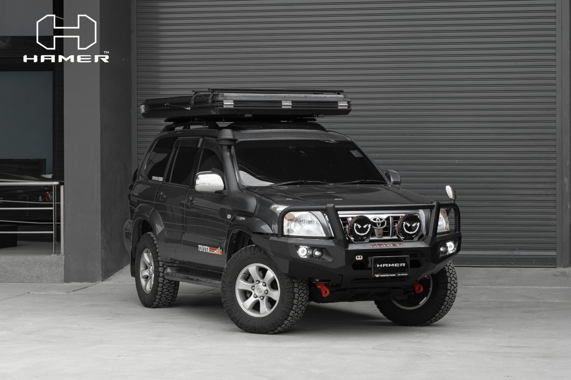 King series plus bull bar for Toyota Landcruiser Prado 120 Series (2003 - 2009)