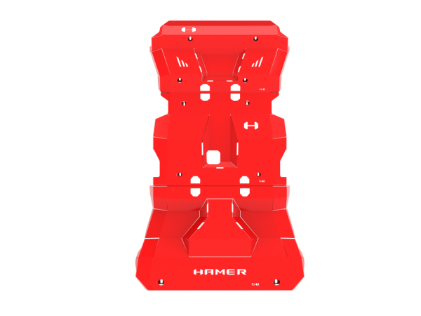 3 Piece under protection plate for Toyota FJ Cruiser (2011 - 2016)