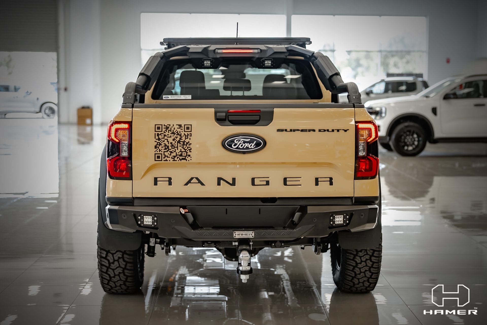 Nova series rear bar for Ford Ranger Superduty (2025 - Present)