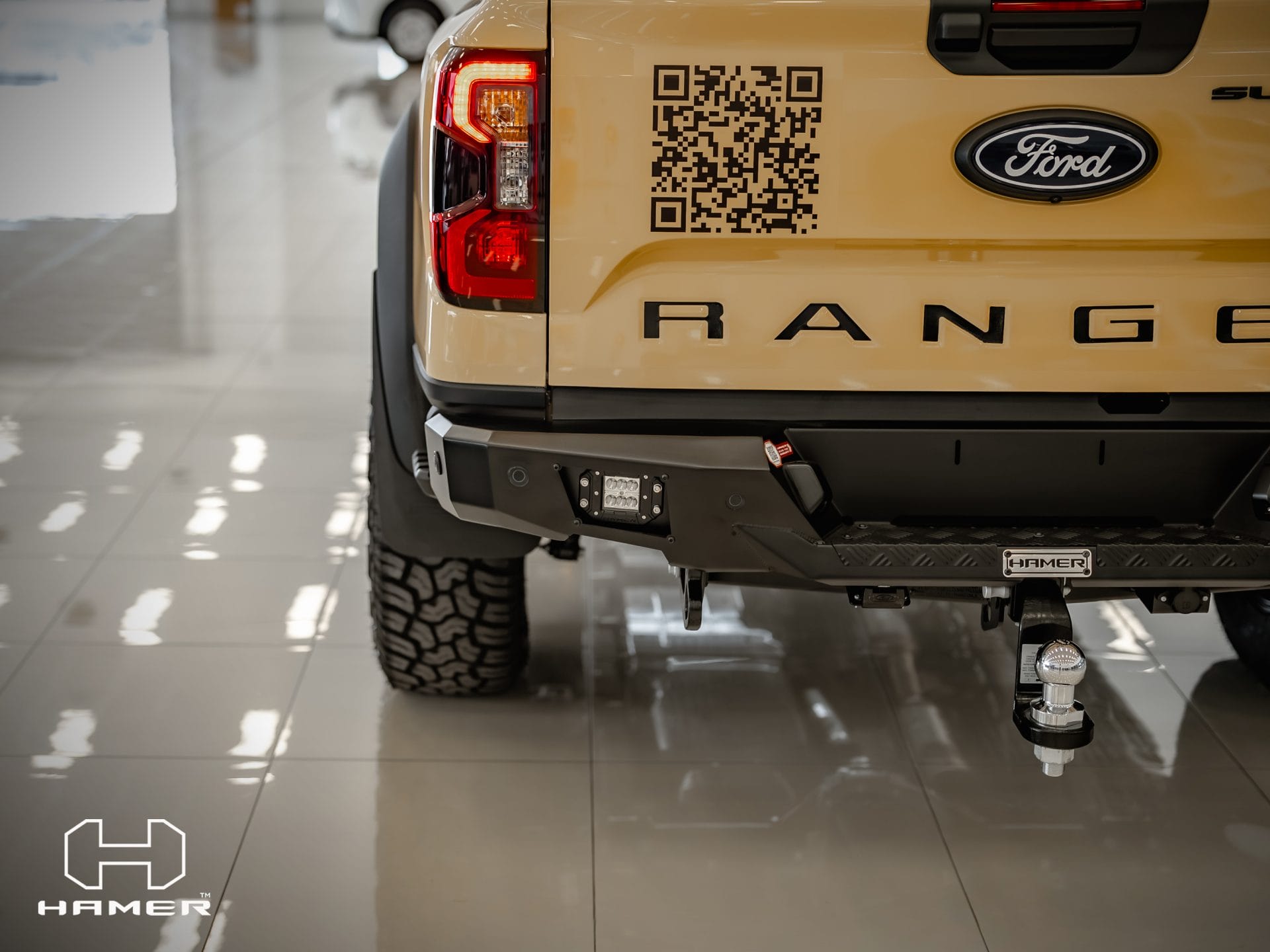 Nova series rear bar for Ford Ranger Superduty (2025 - Present) - Image 2
