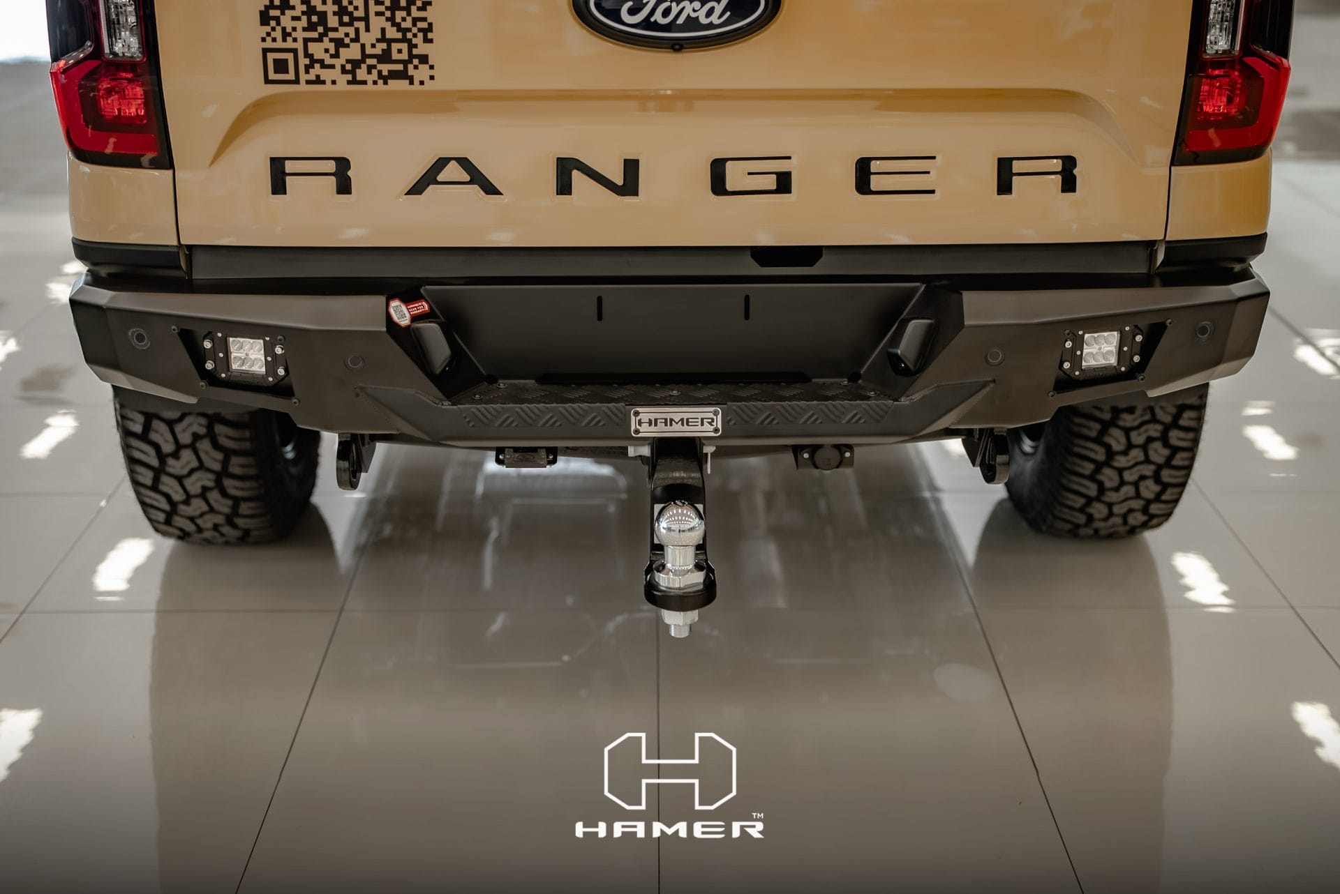 Nova series rear bar for Ford Ranger Superduty (2025 - Present) - Image 3